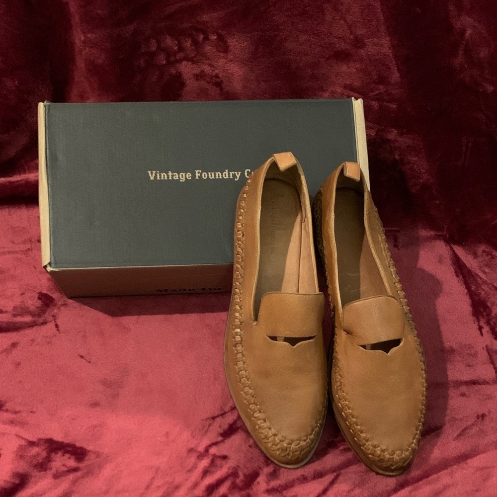 Vintage Foundry Co. Haide Loafer in Tan - Picture 2 of 4
